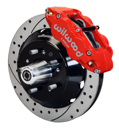 Wilwood Forged Narrow Superlite 6R Big Brake Front Brake Kits 140-10486-DR