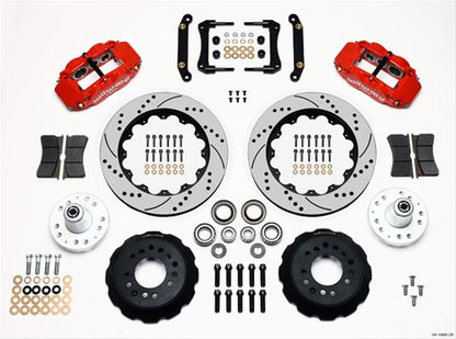 Wilwood Forged Narrow Superlite 6R Big Brake Front Brake Kits 140-10486-DR