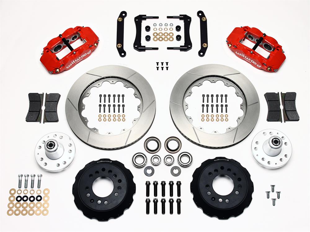 Wilwood Forged Narrow Superlite 6R Big Brake Front Brake Kits 140-10493-R