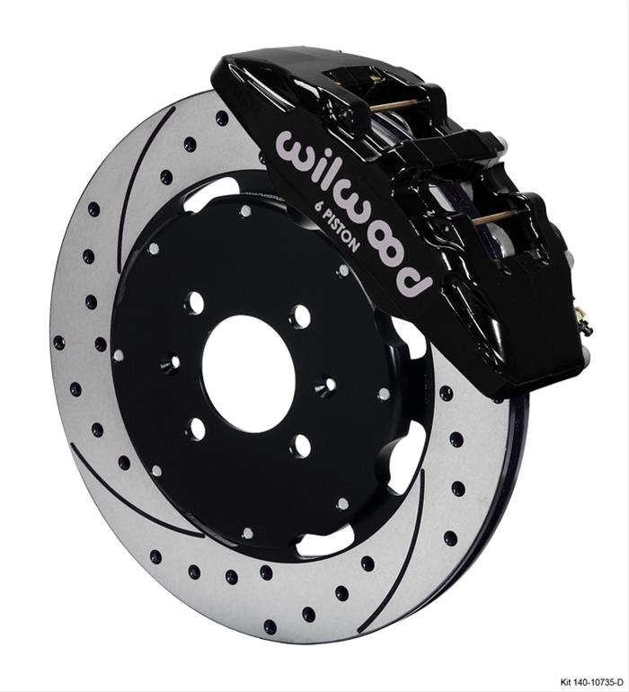 Wilwood Forged DynaPro 6 Big Brake Front Brake Kits 140-10735-D
