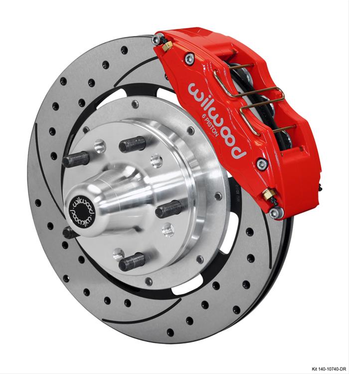 Wilwood Forged DynaPro 6 Big Brake Front Brake Kits 140-10740-DR