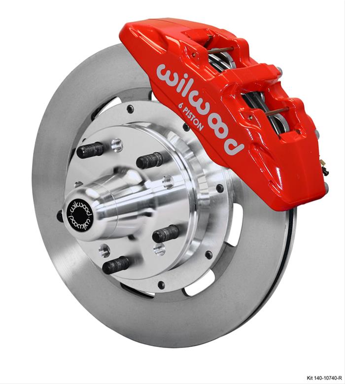 Wilwood Forged DynaPro 6 Big Brake Front Brake Kits 140-10740-R