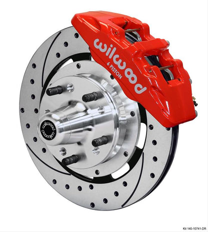 Wilwood Forged DynaPro 6 Big Brake Front Brake Kits 140-10741-DR