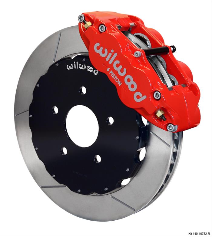 Wilwood Forged Narrow Superlite 6R Big Brake Front Brake Kits 140-10752-R