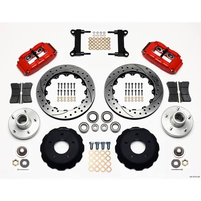 Wilwood Forged Narrow Superlite 6R Big Brake Front Brake Kits 140-10775-DR