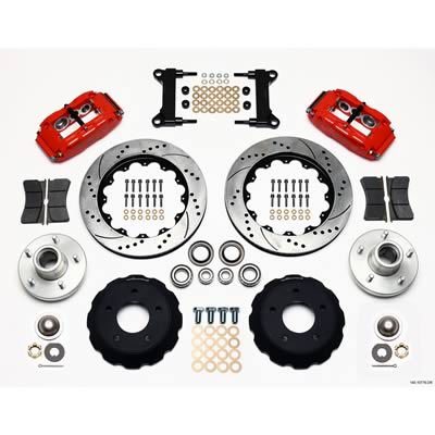 Wilwood Forged Narrow Superlite 6R Big Brake Front Brake Kits 140-10776-DR