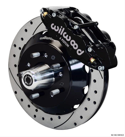 Wilwood Forged Narrow Superlite 6R Big Brake Front Brake Kits 140-10816-D