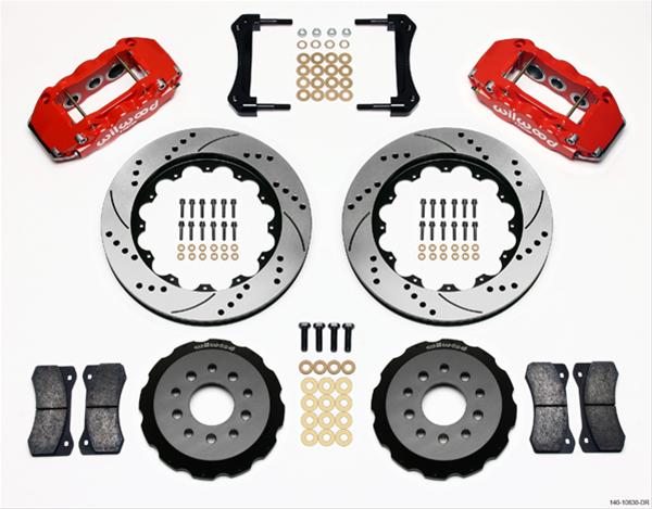 Wilwood AERO6 Big Brake Front Brake Kits 140-10830-DR