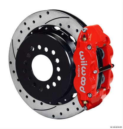 Wilwood Forged Narrow Superlite 4R Big Brake Rear Parking Brake Kits 140-10909-DR
