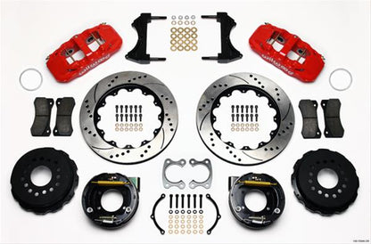 Wilwood AERO4 Big Brake Rear Brake Kits 140-10946-DR