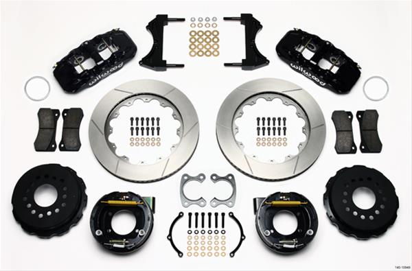 Wilwood AERO4 Big Brake Rear Brake Kits 140-10949