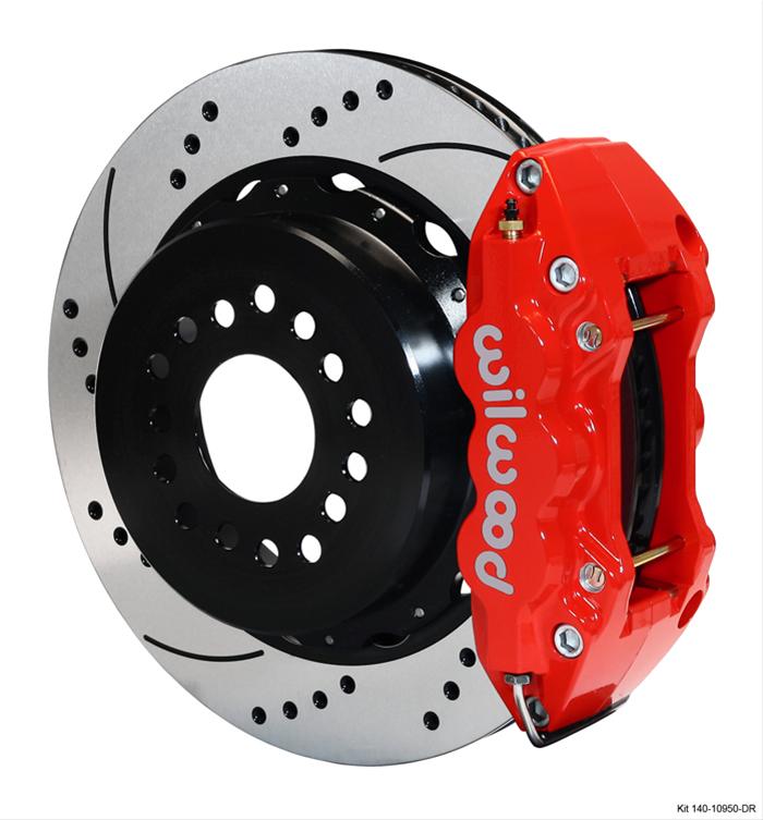 Wilwood AERO4 Big Brake Rear Brake Kits 140-10950-DR
