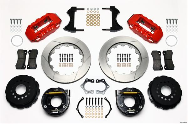 Wilwood AERO4 Big Brake Rear Brake Kits 140-10950-R