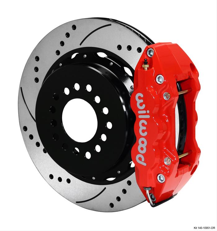 Wilwood AERO4 Big Brake Rear Brake Kits 140-10951-DR