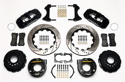 Wilwood AERO4 Big Brake Rear Brake Kits 140-10953-D