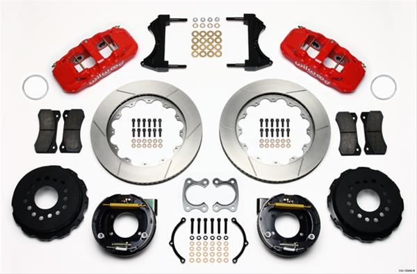 Wilwood AERO4 Big Brake Rear Brake Kits 140-10953-R