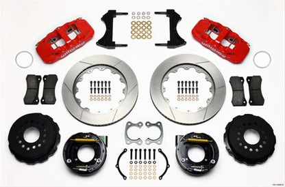 Wilwood AERO4 Big Brake Rear Brake Kits 140-10953-R