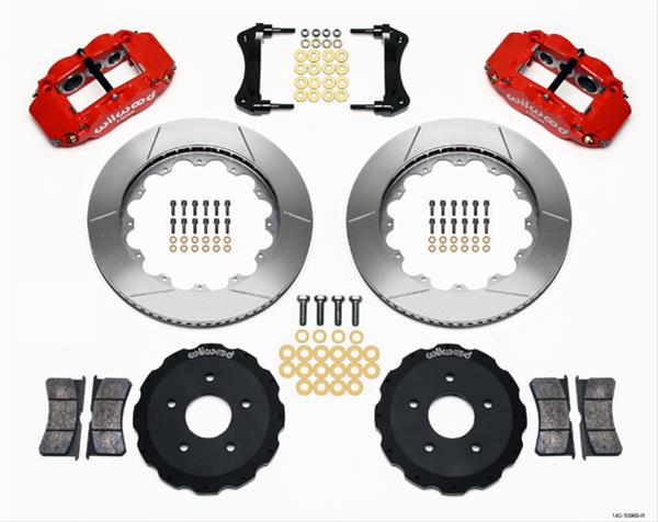 Wilwood Forged Narrow Superlite 6R Big Brake Front Brake Kits 140-10969-R