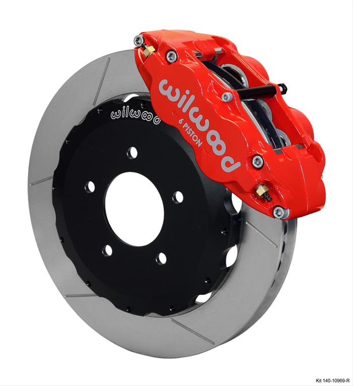Wilwood Forged Narrow Superlite 6R Big Brake Front Brake Kits 140-10969-R