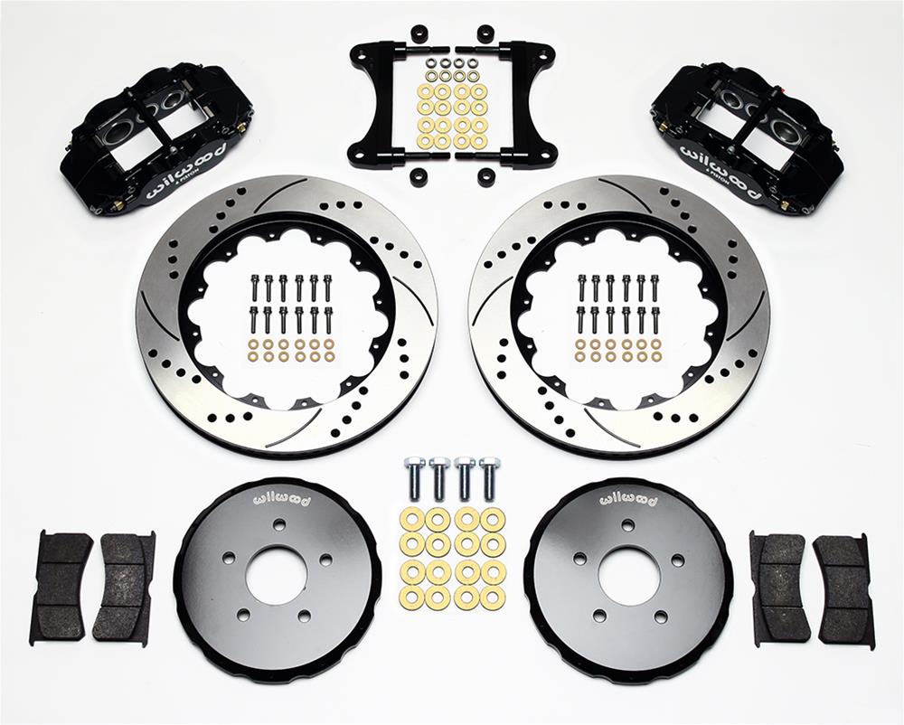 Wilwood Forged Narrow Superlite 6R Big Brake Front Brake Kits 140-11584-D