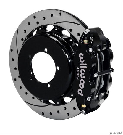 Wilwood Forged Narrow Superlite 4R Big Brake Rear Parking Brake Kits 140-11877-D