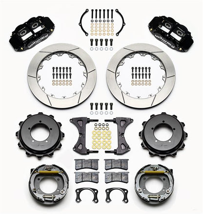 Wilwood Forged Narrow Superlite 4R Big Brake Rear Parking Brake Kits 140-11877