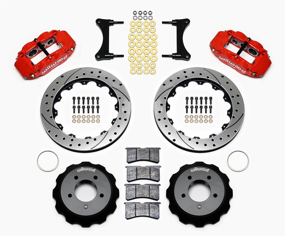 Wilwood Forged Narrow Superlite 6R Big Brake Front Brake Kits 140-11963-DR