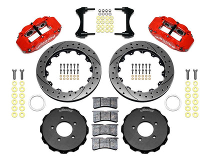 Wilwood Forged Narrow Superlite 6R Big Brake Front Brake Kits 140-11978-DR