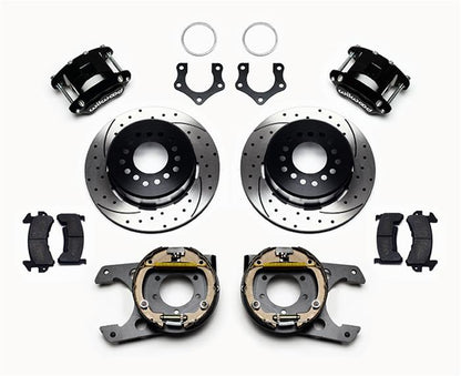 Wilwood D154 Rear Parking Brake Kits 140-12214-D