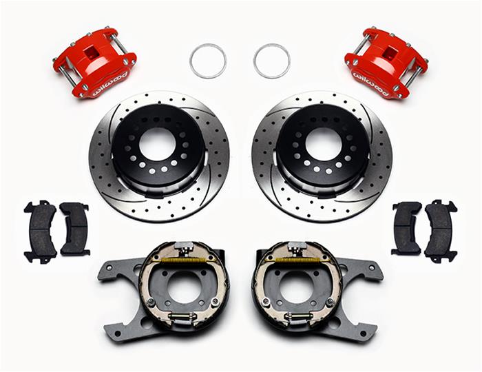 Wilwood D154 Rear Parking Brake Kits 140-12215-DR