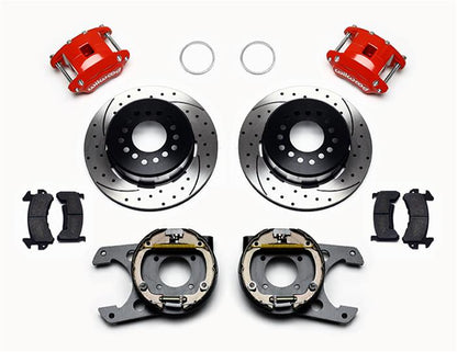 Wilwood D154 Rear Parking Brake Kits 140-12215-DR