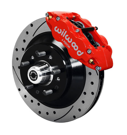 Wilwood Forged Narrow Superlite 6R Big Brake Front Brake Kits 140-12271-DR