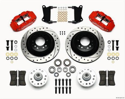 Wilwood Forged Narrow Superlite 6R Big Brake Front Brake Kits 140-12271-DR