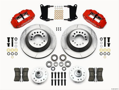 Wilwood Forged Narrow Superlite 6R Big Brake Front Brake Kits 140-12271-R