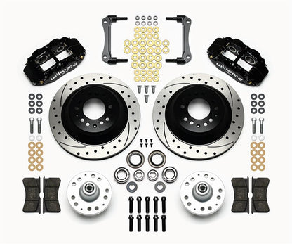 Wilwood Forged Narrow Superlite 6R Big Brake Front Brake Kits 140-12278-D