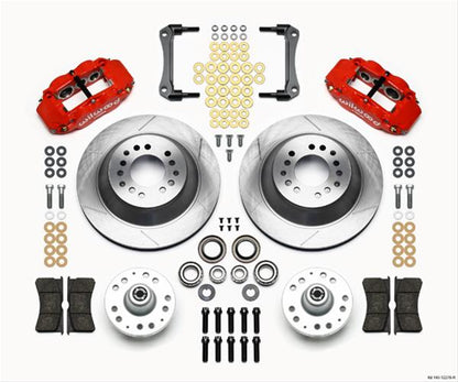 Wilwood Forged Narrow Superlite 6R Big Brake Front Brake Kits 140-12278-R