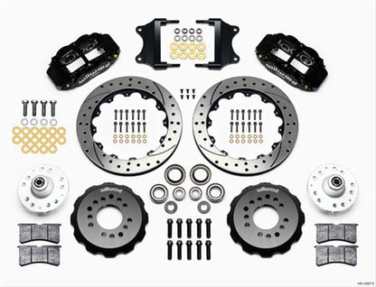 Wilwood Forged Narrow Superlite 6R Big Brake Front Brake Kits 140-12307-D