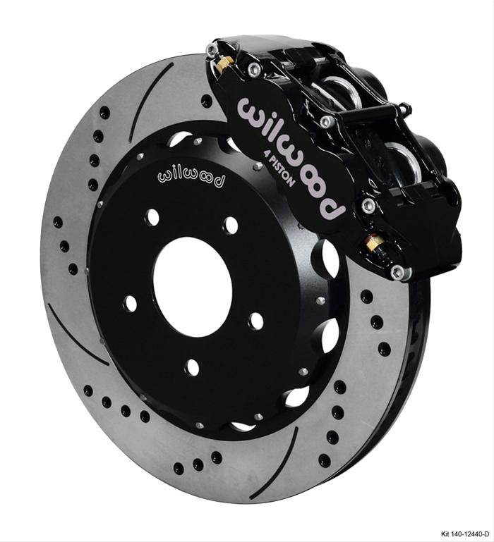 Wilwood Forged Narrow Superlite 4R Big Brake Front Brake Kits 140-12440-D