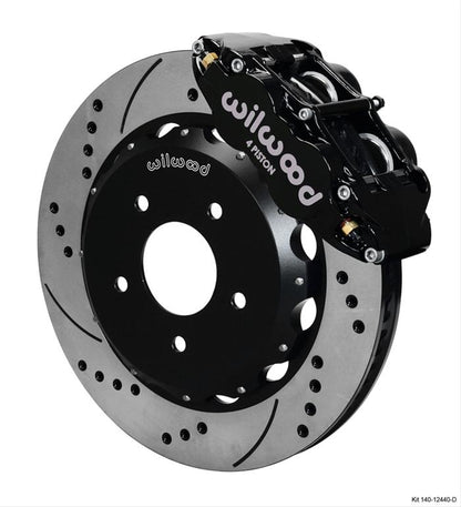 Wilwood Forged Narrow Superlite 4R Big Brake Front Brake Kits 140-12440-D