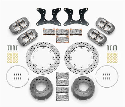 Wilwood DynaPro Dual SA Lug Drive Dynamic Rear Drag Brake Kits 140-12554-D