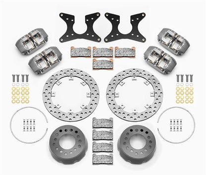 Wilwood DynaPro Dual SA Lug Drive Dynamic Rear Drag Brake Kits 140-12555-D
