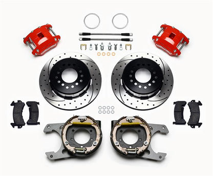 Wilwood D154 Rear Parking Brake Kits 140-12567-DR