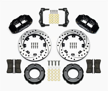 Wilwood Forged Narrow Superlite 4R Big Brake Front Brake Kits 140-12613-D