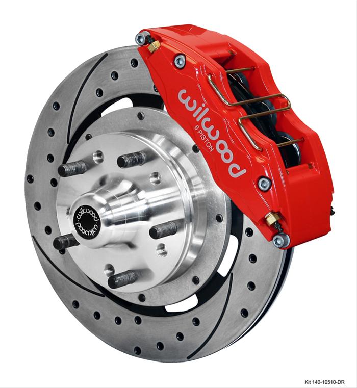 Wilwood Forged DynaPro 6 Big Brake Front Brake Kits 140-12837-DR
