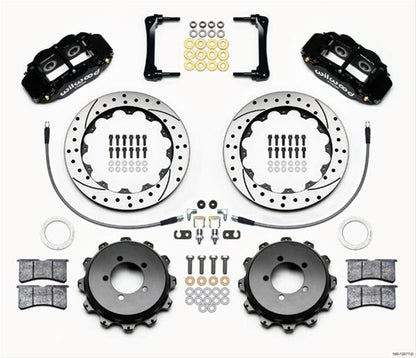 Wilwood Forged Narrow Superlite 4R Big Brake Rear Brake Kits 140-12877-D