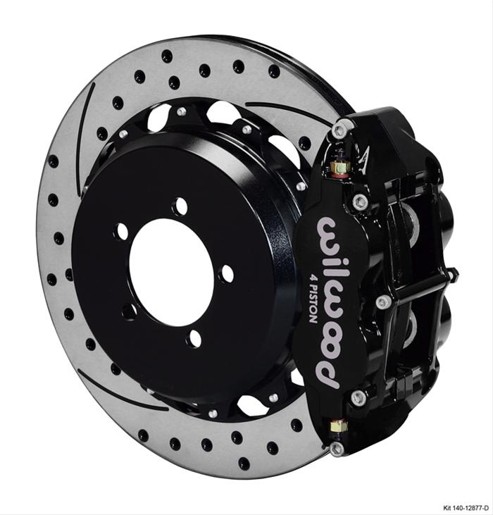 Wilwood Forged Narrow Superlite 4R Big Brake Rear Brake Kits 140-12877-D