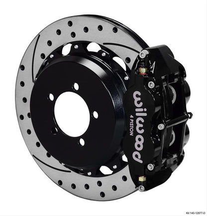 Wilwood Forged Narrow Superlite 4R Big Brake Rear Brake Kits 140-12877-D