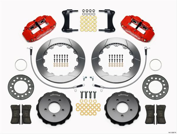 Wilwood Forged Narrow Superlite 6R Big Brake Front Brake Kits 140-12907-R