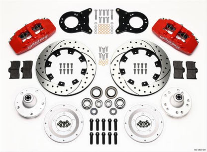 Wilwood Forged DynaPro 6 Big Brake Front Brake Kits 140-12947-DR