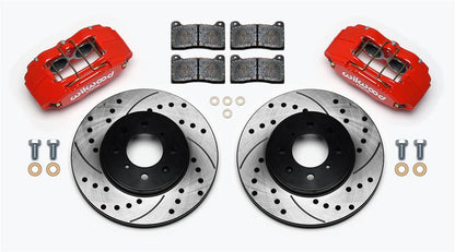 Wilwood Forged DPHA Front Caliper and Rotor Kits 140-12996-DR